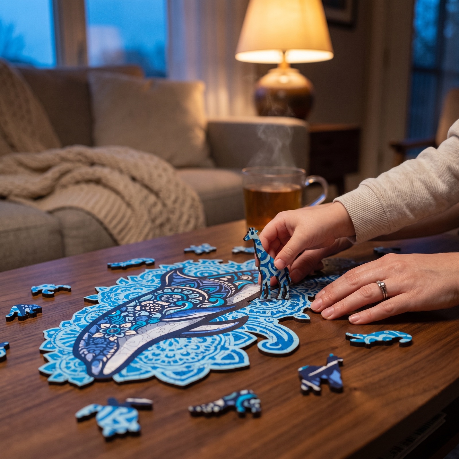 Montage du puzzle